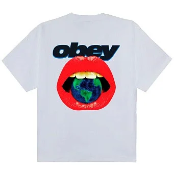 Футболка Obey Lips HeavyweightT-shirt
