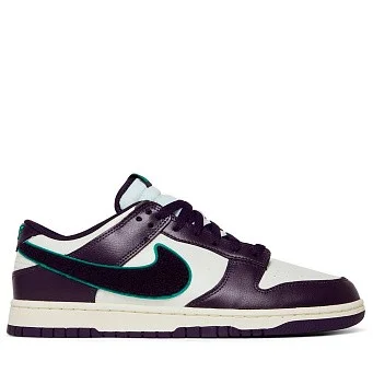 Кроссовки Nike Dunk Low Retro Chenille Swoosh Sail/Grand Purple/Neptune Green
